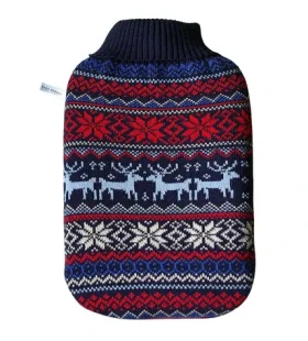 Hugo Frosch Eco Classic Comfort 2L Termofor s pleteným obalem – norský motiv (4250098531207)