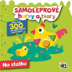 Samolepkové barvy tvary Na statku