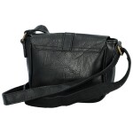 Trendy dámská koženková crossbody kabelka Arlena, černá
