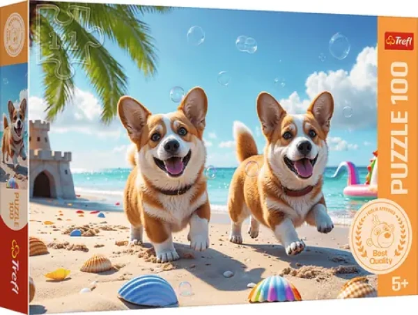 TREFL Puzzle Pejsek Corgi