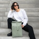 Rolovací batoh Reisenthel Urban Rolltop Twist sage