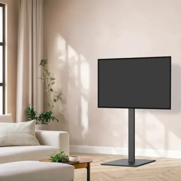 Hama TV stojan podlahový černá / TV stojan / 32–75" / otočný 60° / náklon -12–5° / 40 kg