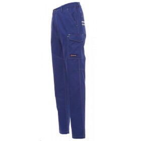 PAYPER WORKER STRETCH Strečové kalhoty do pasu navy blue
