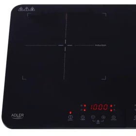 Adler AD 6516 / Indukční varná deska / 2 plotýnky / LCD displej / 10 výkonových stupňů / časovač (AD 6516)