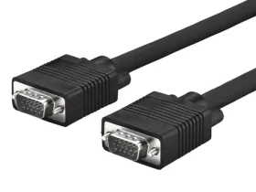 MicroConnect Kabel Full HD SVGA HD15 20m černá / Full HD (1920x1080) @ 60Hz (MONGG20B)