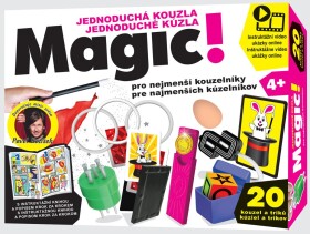 Magic! Jednoduchá kouzla pro nejmenší kouzelníky (20 triků) - 3D Puzzle SPA
