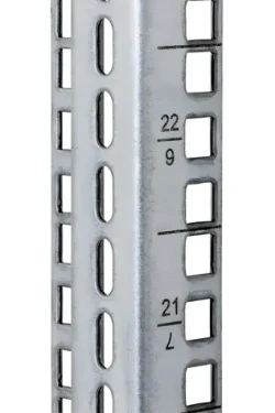 XtendLan TELCO 32U stříbrná / Vertikální montážní lišta / pro servery šířky 480 mm (VLISTAF32B)