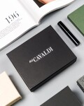 Trendy dámská kožená peněženka Analisa, černá