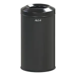 ALDA Fireguard černá / Samozhášecí odpadkový koš / lakovaná ocel / 20 l