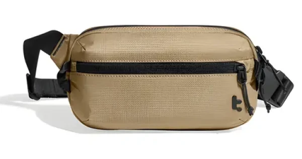 Tomtoc Aviator T33 Chest Bag S hnědá / kompaktní ledvinka / 1.5l (T33S1K1)