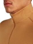 Pánské merino tričko s dlouhým rukávem ICEBREAKER Mens 260 Tech LS Half Zip, Trail velikost: S