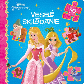 Princezná - Veselé skladanie - 30 dielikov - autora nemá