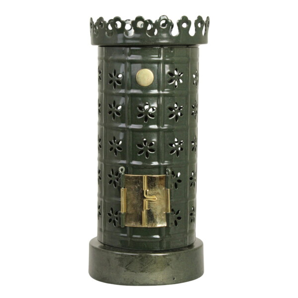 Strömshaga Kovový svícen Tiled Stove Green, zelená barva, kov