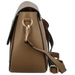 Luxusní dámská kožená crossbody Juliette, khaki