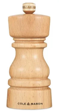 ColeMason London Natural Beech / Mlýnek na pepř / výška 13 cm / bukové dřevo (H233004)