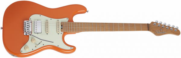 Schecter Nick Johnston Traditional HSS Atomic Orange