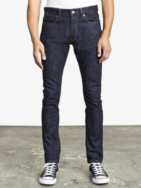 RVCA ROCKERS DENIM dark indigo pánské džíny - 36