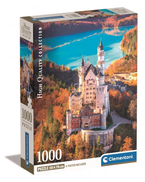Puzzle Neuschwastein 1000 dílků