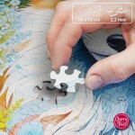 Puzzle Cherry Pazzi 1000 dílků - Liška v květinách (Red Fox in Flowers)