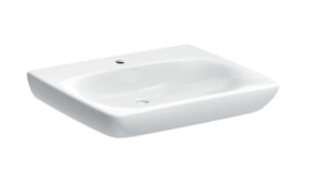 GEBERIT - Selnova Comfort Umyvadlo bezbariérové, 65x55 cm, bez přepadu, otvor pro baterii, bílá 500.188.01.7