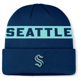 Fanatics Pánská zimní čepice Seattle Kraken NHL Authentic Pro A/Cap Cuffed Beanie