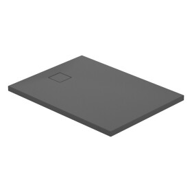 CERSANIT - Sada C254 sprchová vanička obdélníková TAKO SLIM 120x90x4,5 šedá mat + sifon VIR S208-001
