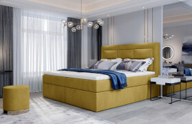 Boxspring Vivre Rozměr: 160 x 200 cm, látka: Monolith 48