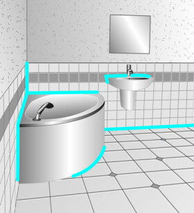 Ceresit CS25 silikon sanitární šedý 280 ml