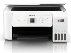 Epson EcoTank ET-2876 bílá / Inkoustová multifunkce / A4 / 10 ppm / 5760×1440 dpi / tisk skenování kop. (C11CJ66423)