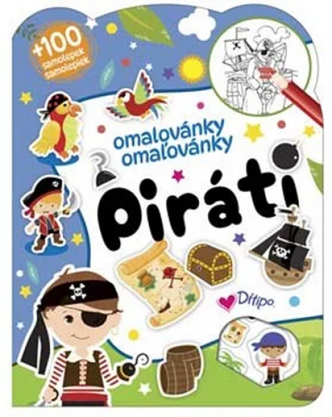 Piráti Omalovánky/omaľovanky