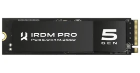 GOODRAM IRDM PRO GEN 5 1TB / M.2 2280 NVMe / PCIe 5.0 / 3D TLC / R: 11500MBs / W: 9000MBs (IRP-SSDPR-P54S-1K0-80)