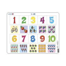 Puzzle MAXI Počítání pro nejmenší čísly/10 dílků