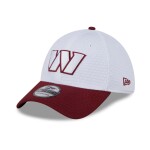 New Era Pánská kšiltovka Washington Commanders NFL 2024 Training Camp 39THIRTY Flex - Bílá Velikost: L/XL