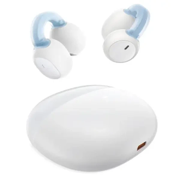 Baseus AirGo 1 bílá / Bezdrátová sluchátka / TWS / Bluetooth 5.3 / výdrž 25 h (A00069201223-00)