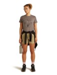 ICEBREAKER Wmns Mer 150 Tech Lite SS Crop T Seed Stor, Porcini velikost: S