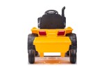 Mamido Elektrický traktor s přívěsem S617 žlutý