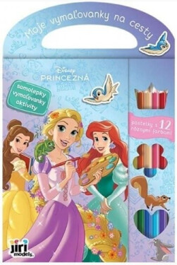 Moje maľovanky na cesty Princezné