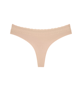 Dámská tanga Feel of Modal String 3P - YELLOW - béžová 0026 - TRIUMPH YELLOW S