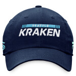Fanatics Pánská kšiltovka Seattle Kraken NHL Authentic Pro Game & Train Unstr Adj Traditional Navy
