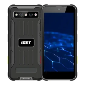 IGET T mini 6+128GB černá / odolný telefon / 4,0" / IP68 / BT / DualSIM / 16MP+5MP / 3000 mAh (84008203)