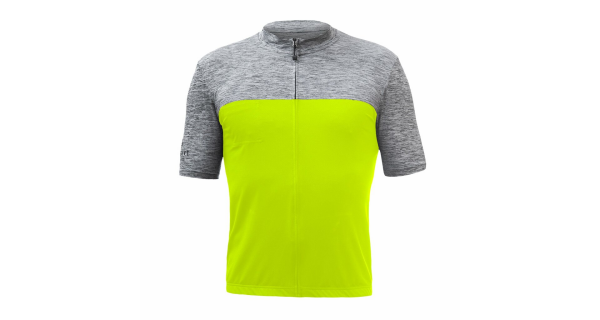 Pánský dres Sensor Cyklo Motion neon yellow/šedá