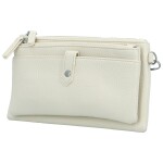 Stylová malá crossbody kabelka Perlla new, krémová