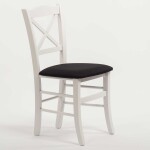 STIMA Židle CLAYTON látka - bílý lak