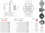 Alternátor AUDI A6 (C6) a Allroad (4FH) 2.8–4.2 FSI/TFSI