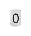 DESIGN LETTERS Sklenička s písmenem Letters 350 ml W, čirá barva, sklo