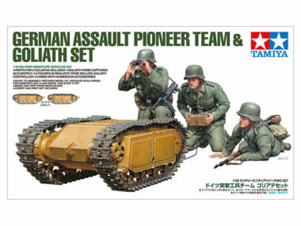 Tamiya 35357 German Pioneer+Goliath Set 1:35