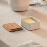 Eva Solo Porcelánová máslenka Legio Nova, bílá barva, porcelán