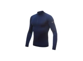 Sensor Merino Active pánské triko dlouhý rukáv Deep Blue vel. XL