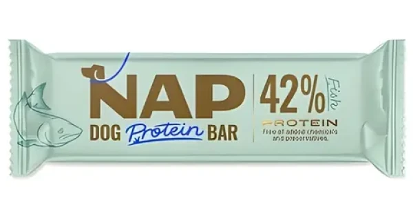 NAP Rybí proteinová tyčinka / Pamlsek pro psy / treska a mořská štika / 50 g (K64-970032)