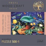 Trefl Wood Craft Origin Puzzle Život v moři 501 dílků - dřevěné - Trefl